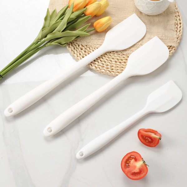 Silicone Scraper Set – Extra Large, Large, & Medium Baking Tools