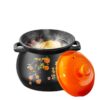 High-Temperature Resistant Ceramic Casserole Stew Pot – Gas Stove Compatible - Image 2