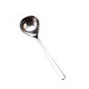 Thickened Stainless Steel Soup & Fruit Spoon with Medium-Long Handle - Image 3