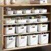 Sundries Storage Box – Plastic Desktop & Kitchen Organizer - Image 2
