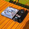 Outdoor Portable Windproof Gas Stove – Ultra-Thin Smokeless Grill for Camping - Image 3