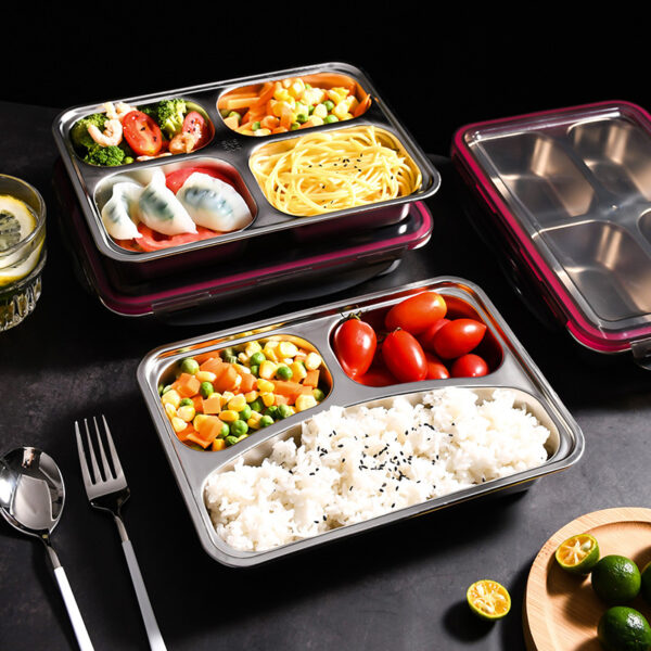 304 Stainless Steel Insulated Lunch Box - Image 2