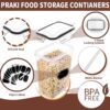 Kitchen Fresh-Keeping Food Grade PP Storage Box – 24-Piece Transparent Sealed Jar Set - Image 2