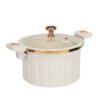 High-Quality Carrot Enamel Micro-Pressure Soup & Stew Pot – Large Capacity - Image 2