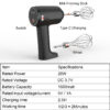 Wireless Electric Mini Egg Beater – Handheld Whipped Cream & Cake Mixer for Baking - Image 2