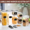 Kitchen Fresh-Keeping Food Grade PP Storage Box – 24-Piece Transparent Sealed Jar Set - Image 3