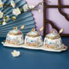 Creative Ceramic Kitchen Seasoning Jar Set
